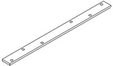 Waelbers koppelijzer 400x30x6,0mm 6 gtn zwart - 25 stuk(s) - 3577.35