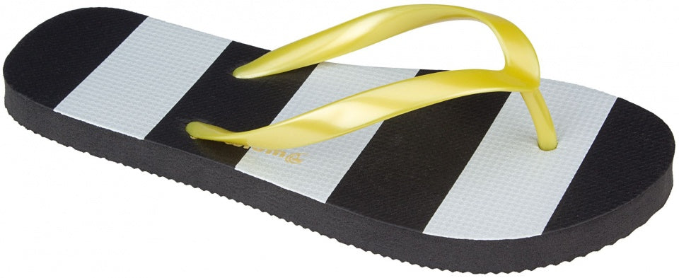 Waia adolescents pantoufles waikiki plage filles noir blanc taille 30