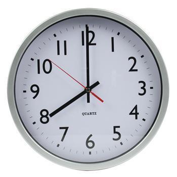Nedis clwa110wt horloge murale 30 cm blanc