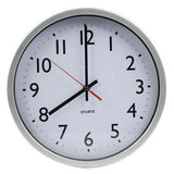 Nedis clwa110wt horloge murale 30 cm blanc