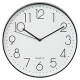 Hama horloge murale élégance ø 30 cm silencieuse noir et blanc