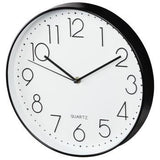 Hama horloge murale élégance ø 30 cm silencieuse noir et blanc