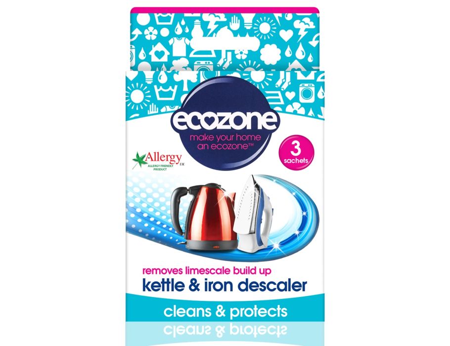 Détartrant Ecozone pour bouilloire et fer 3x0,02kg