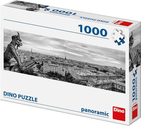 Puzzle Dinotoys - panorama Paris de Notre Dame - 1000 pièces