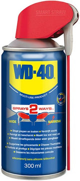 Spray multi-usage WD40 avec de la paille 300 ml