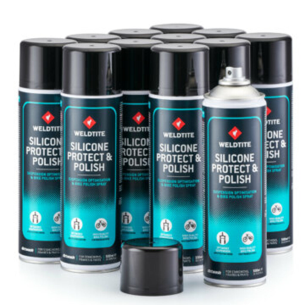 Weldtite aerosol silicone protect polish, 500ml