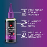 Huile de chaîne Weldtite huile de chaîne premium 100ml