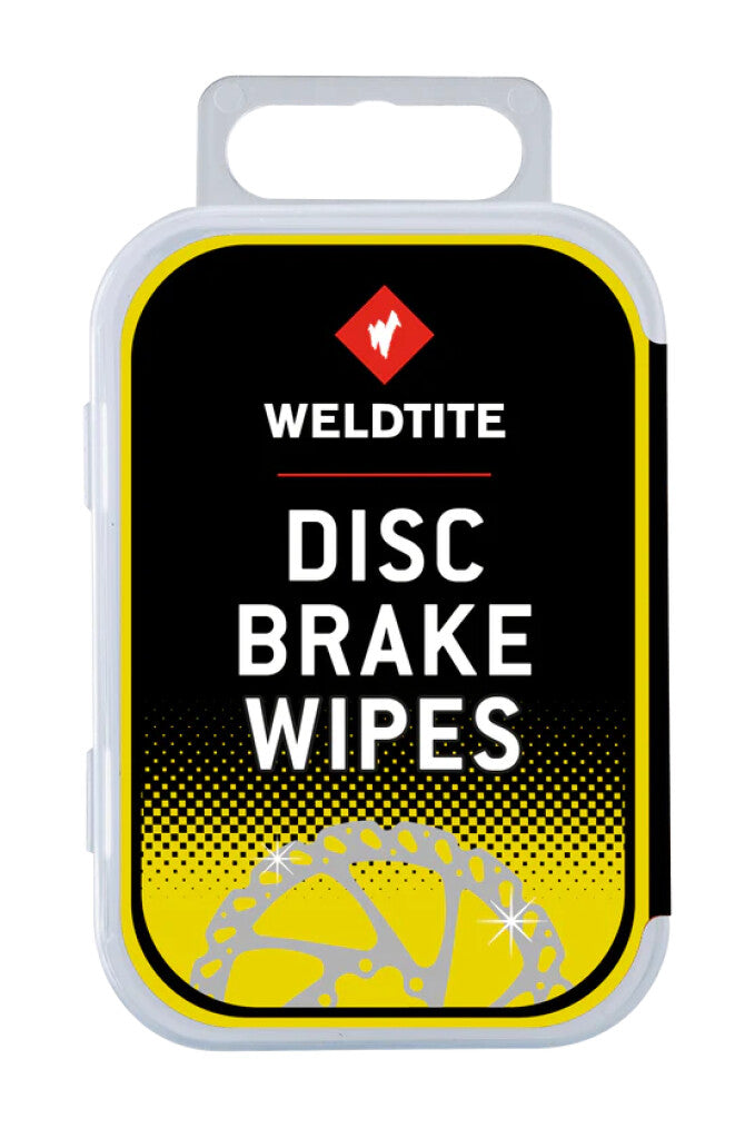 Lingettes pour freins à disque Weldtite, 6 pièces