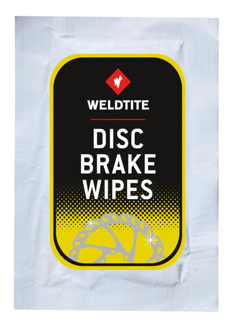 Lingettes pour freins à disque Weldtite, 6 pièces