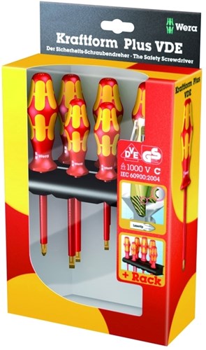 Wera 160 I 165 I 7 Set Kraftform Plus S