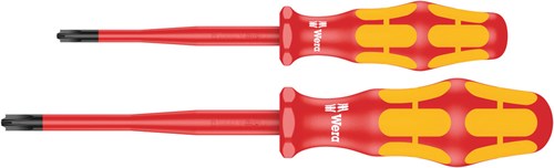 Wera 165 is pz s # 1+ 2 jeu de tournevis kraftform plus série 100. avec diamètre de lame réduit, 2 pièces - 05006470001