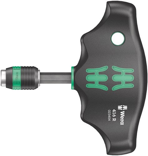 Wera 416 r Adaptateur rapide à poignée en T, 1 4 x 45 mm - 05023404001
