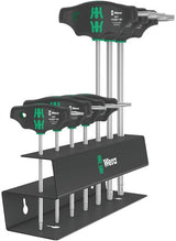 Wera 467 7 jeu de tournevis torx® hf 2 | jeu de poignées en T torx® hf | avec fonction de maintien | 7 pièces - 05023456001