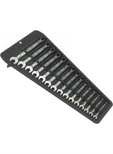 Wera 6003 joker | jeu de clés à fourche et à anneau | 15 pièces - 05020302001