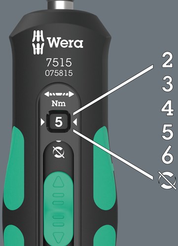 Wera 7515 16 kraftform Safe-Torque Speed universel 1, 16 pièces - 05075851001