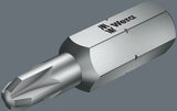 Wera 851 1 rz bits phillips, ph 2 x 25 mm diamètre de tige réduit - 1 pièce(s) - 05135009001