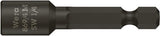 Wera 869 4 m dopbit, magnetisch, 1 4 duim x 50 mm - 1 stuk(s) - 05060429001