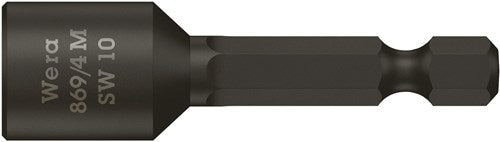 Wera 869 Embout à douille 4 m, magnétique, 11,0 x 50 mm - 1 pièce(s) - 05060426001