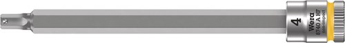 Wera 8740 a combinaison de douilles à embouts hf zyklop avec fonction de maintien avec 1 4 entraînements, 4,0 x 100 mm - 1 pièce(s) - 05003334001