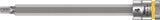 Wera 8740 a combinaison de douilles à embouts hf zyklop avec fonction de maintien avec 1 4 entraînements, 4,0 x 100 mm - 1 pièce(s) - 05003334001