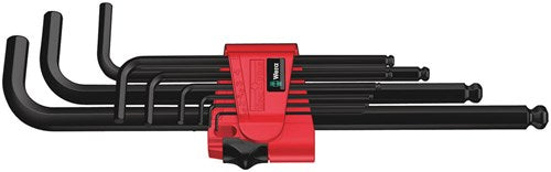 Wera 950 pkl 9 bm n jeu de clés hexagonales, métrique, laser noir, 9 pièces - 1 pièce(s) - 05022086001