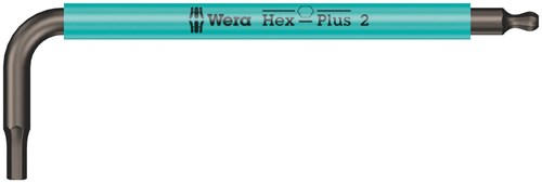 Wera 950 spks Clé en L multicolore, métrique, 2 x 56 mm - 05022670001