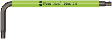 Wera 950 spks Clé en L multicolore, métrique, 2,5 x 63 mm - 05022671001