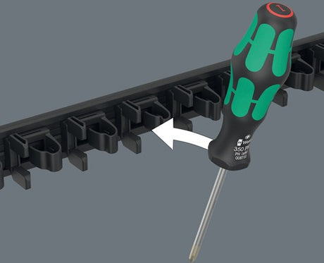 Wera 9650 jeu de tournevis kraftform à bande magnétique, 9 pièces - 05051012001