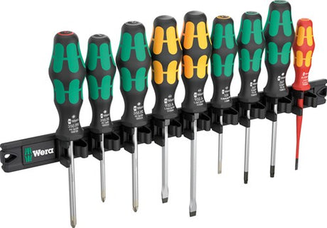 Wera 9650 jeu de tournevis kraftform à bande magnétique, 9 pièces - 05051012001