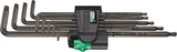 Wera 967 9 tx xl 1 jeu de clés coudées Torx®, longues, 9 pièces - 1 pièce(s) - 05024460001