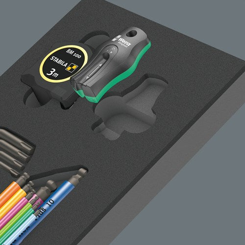 Wera 9740 Insert moussant avec des clés de marqueur SE