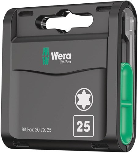 Wera boîte à embouts 20 tx 25, 20 pièces - 1 pièce(s) - 05057773001