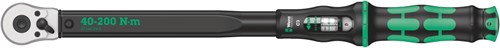 Clé dynamométrique Wera Click-Torque C 3 avec cliquet inverseur (noir vert)