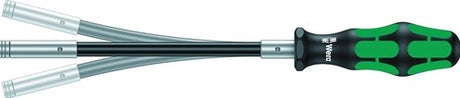 Porte-embouts Wera | 1 4 pouces avec aimant | longueur de la lame 173,5 mm | couteau manche flexible 3 composants | 1 pièce - 05028161001 - 05028161001