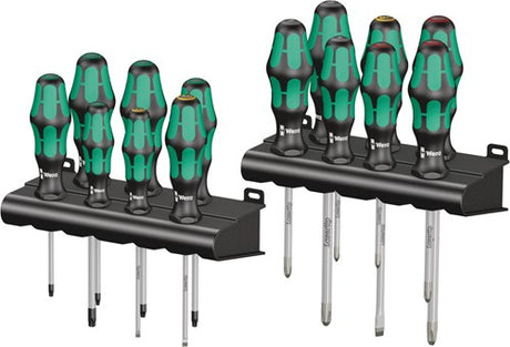 Tournevis Wera kraftform big pack 300 (noir vert, 14 pièces)