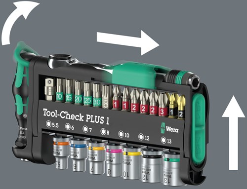 Wera Tool-Check Plus Imperial 1 jeu d'outils Tool-Check Plus Imperial. 1 peu de torsion 1