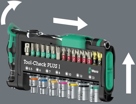 Wera Tool-Check Plus Imperial 1 jeu d'outils Tool-Check Plus Imperial. 1 peu de torsion 1