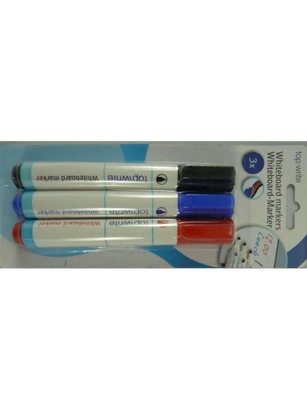 Marqueurs pour tableau blanc Topwrite top write 3 pièces