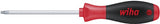 Wiha 362tr09 tournevis finition douce torx® inviolable (avec alésage) avec lame ronde t9h x 60 mm - 03108
