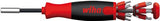 Wiha 38606 | tournevis avec chargeur d'embouts | levage 25 | magnétique | 12 bits - 38606