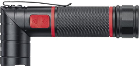 Lampe de poche Wiha avec LED, laser et lumière UV (noir rouge)