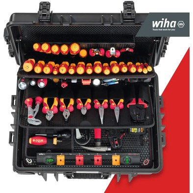Wiha 42069 | coffret à outils | électricien | 115 pièces | compétence | ensemble | xxl 2 - 42069