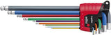 Wiha 43849 | L-key set in ergostar holder | rotule hexagonale | 10 pièces - 43849