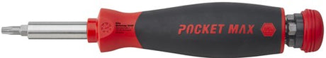 Wiha 45292 | pocketmax® magnétique | tournevis avec chargeur d'embouts | 8 bits | 1 4 - 45292