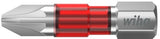 Wiha 7012ty902 jeu d'embouts ty-bit 29 mm pozidriv (pz2) 5 pièces 1 4 c6.3 en boîte - 42102