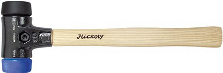 Ty wiha 83213030 marteau en plastique sûr doux moyen doux avec manche en hickory, tête d'impact ronde 30, 290 mm - 26649