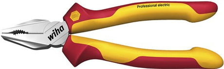 Wiha pince universelle professionnelle électrique avec Dynamicjoint® et Optigrip avec tranchant extra long | 180 mm | 7 - 27418 - 27418