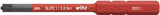 Lame réversible Wiha | plus moins fente pzd 1 x 75 mm | vde isolé | 1 pièce - 34589 - 34589