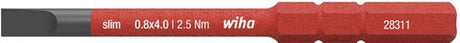 Lame réversible Wiha | fente 4 x 75 mm | vde isolé | 1 pièce - 34580 34580