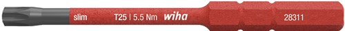 Lame réversible Wiha | Torx T 25 x 75 mm | vde isolé | 1 pièce - 36071 36071
